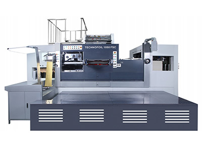 Die Cutting Foil Stamping Press 1050-FSC type Hot Foil Stamping Machine