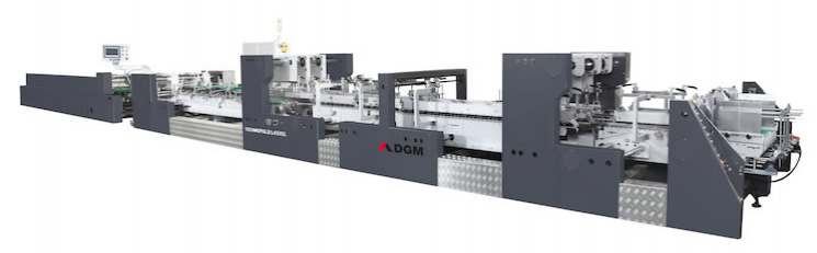 Folding and Gluing Line 1450 type Carton and Box Gluing Machine
